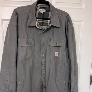 Men's Carhartt Insulated Shirt Jacket 2XL